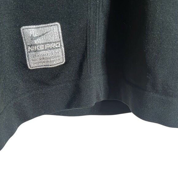 Nike Pro Tight Nike Fit Graphic Long Sleeve Athletic T-Shirt Black Gray Size XXL - Picture 6 of 8